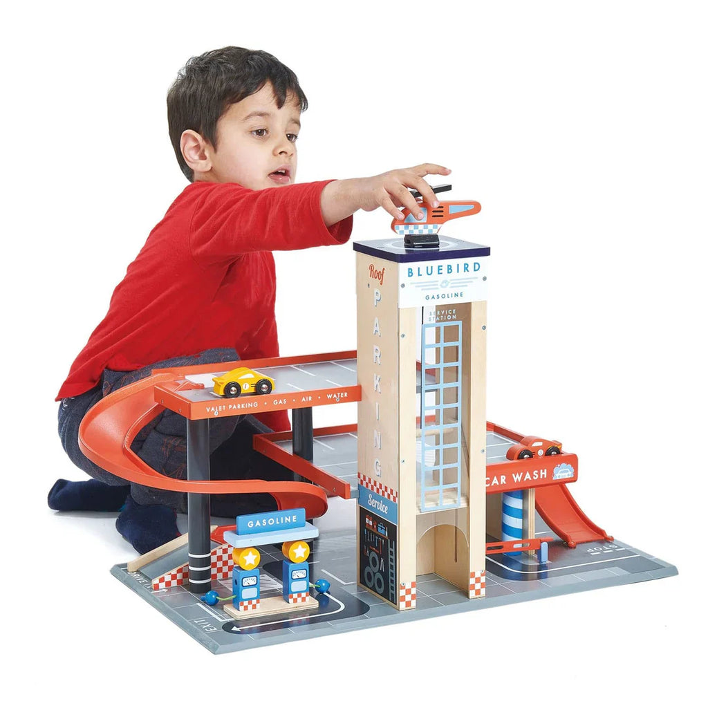 The Blue Bird Service Station: An Imaginative Playtime Marvel