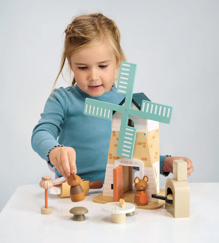 The Magic of Merrywood Tales: A Wooden Windmill Toy That Sparks Imagination