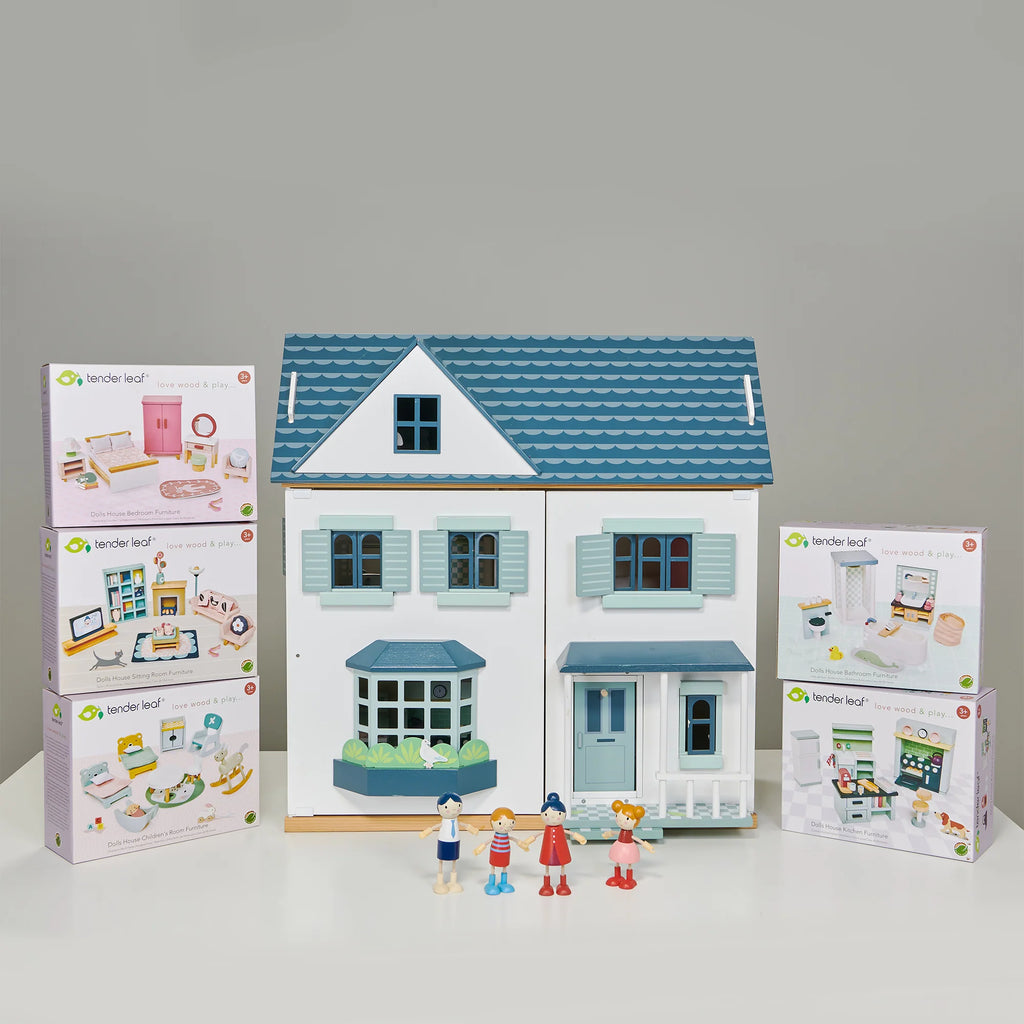 Dovetail Collection (Dovetail House, Doll Family, 5 Room Sets)