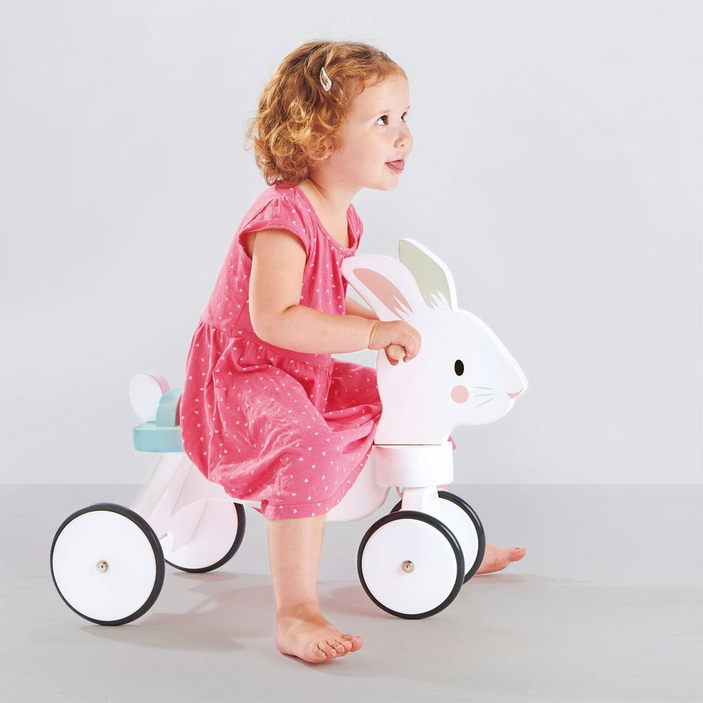 Running Rabbit Ride On – Tender Leaf Toys Canada