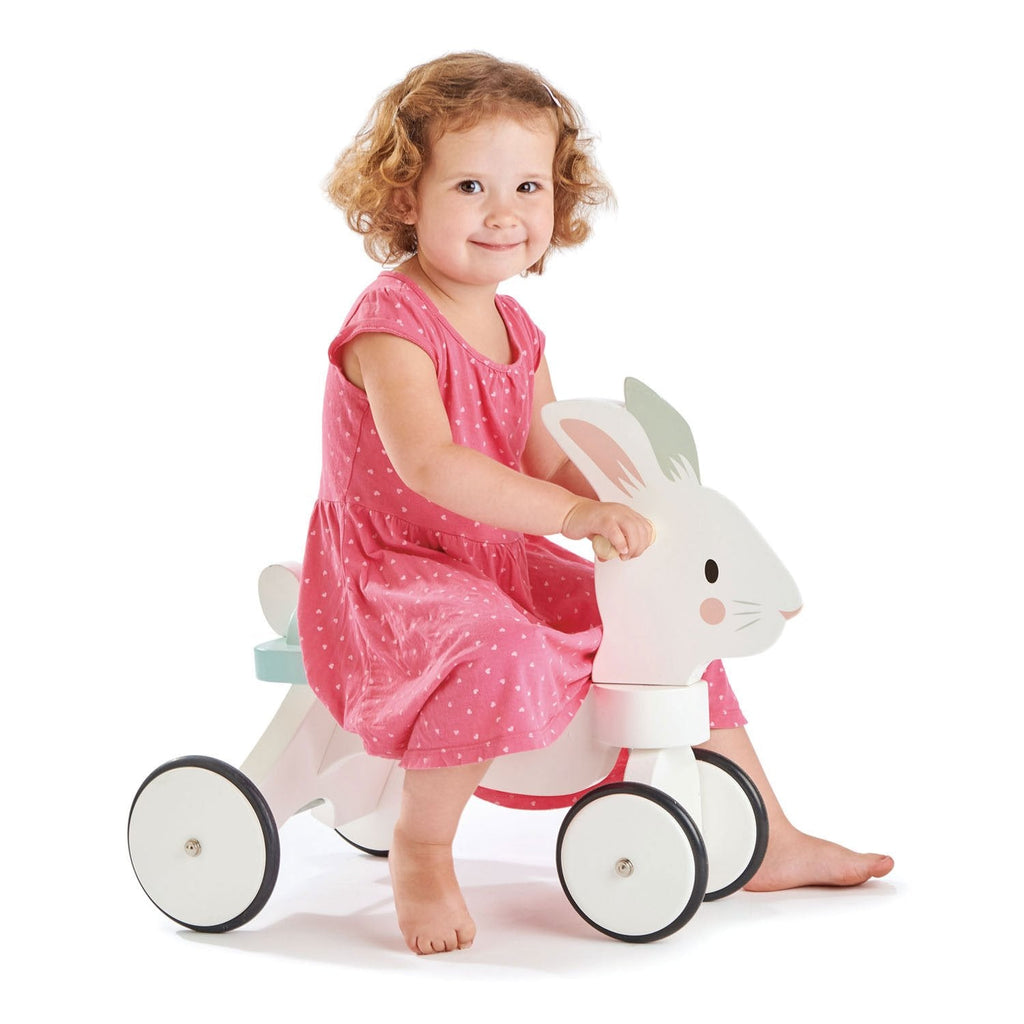 Running Rabbit Ride On – Tender Leaf Toys Canada