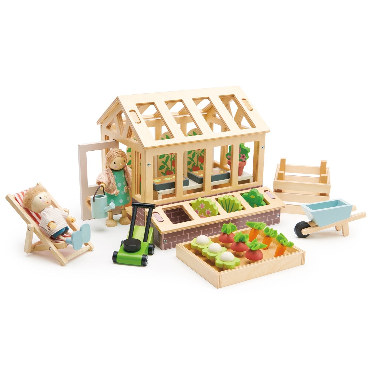 Greenhouse and Garden Set – Tender Leaf Toys Canada