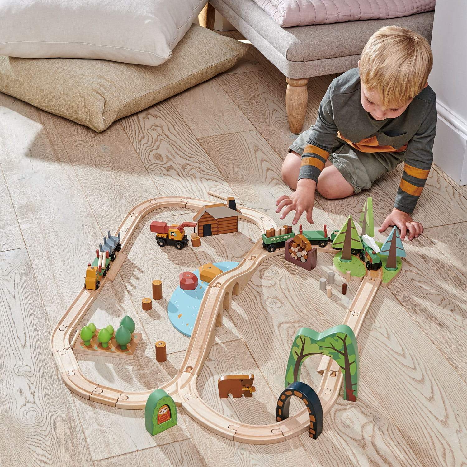 Wild Pines train Set – Tender Leaf Toys Canada